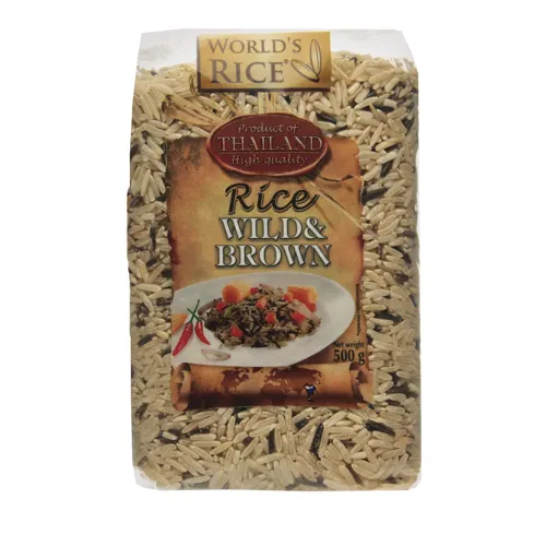 Рис Wild&Brown World's Rice м/у 500г