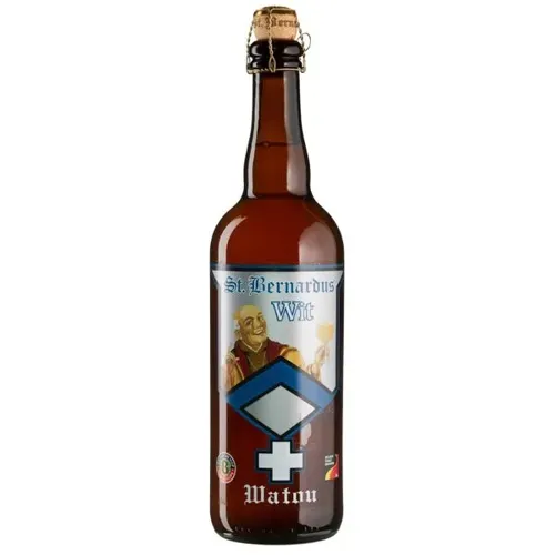 Пиво світле St.Bernardus Wit 5,5%, 0,75л