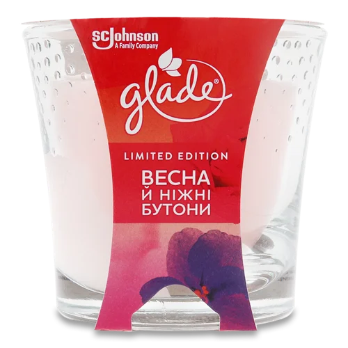 Ароматична Свічка Весна й Ніжні Бутони Glade 1шт, в/ґ
