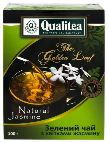 Чай зелений Quality з квітками жасміну 100г