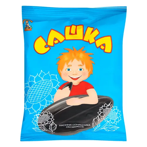 Насіння смажене несолоне Вкусняшки от Сашки м/у 200г