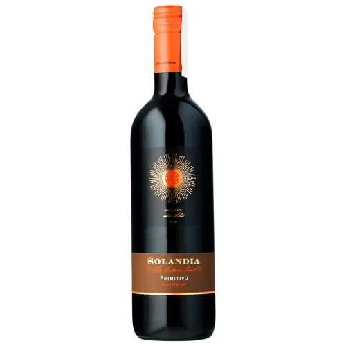 Вино Solandia Primitivo Salento червоне сухе 14% 0,75л