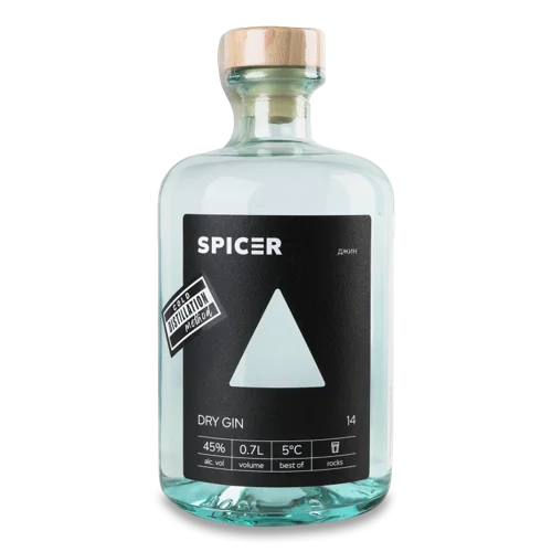 Джин Dry Spicer, вищого ґатунку, 0.7л, 45%