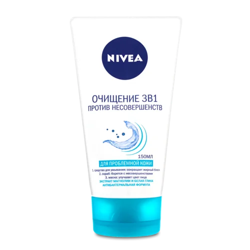Гель для Вмивання Очищуючий З Екстрактом Магнолії Nivea, 150мл