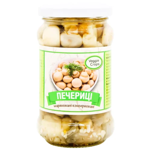 Печериці Veggie Crops мариновані 314мл