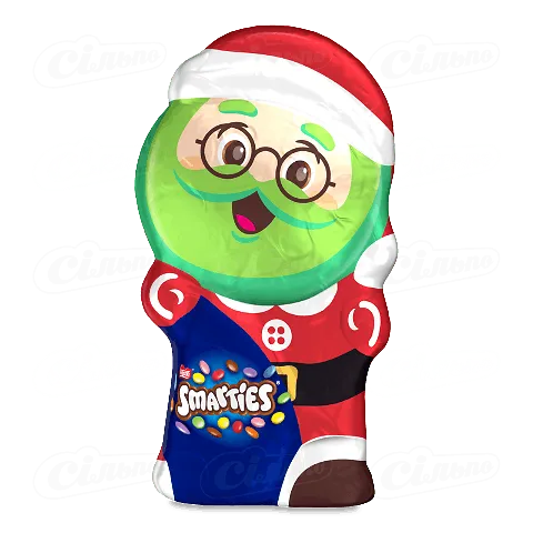 Фігурка Smarties «Санта» із молочного шоколаду, 85г