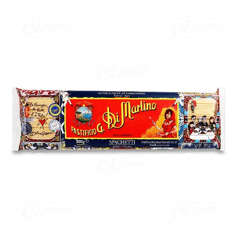 Вироби макаронні Pastificio Di Martino Спагеті, 500г
