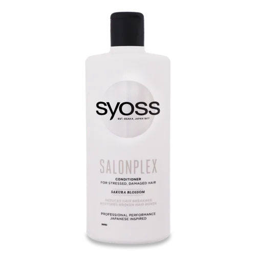 Бальзам для Виснаженого, Пошкодженого Волосся Salonplex Syoss, 440мл