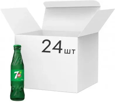 Напій безалкогольний 7Up сильногазований 0.25л