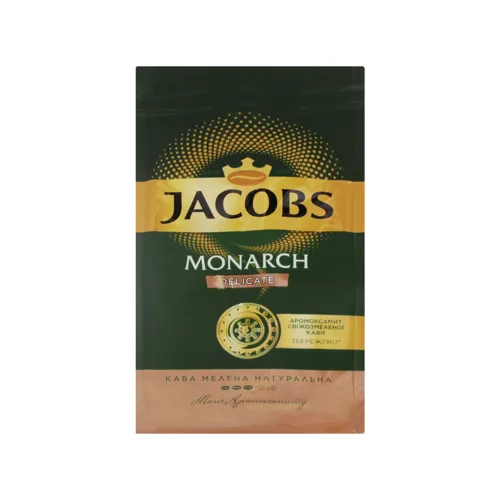 Кава смажена мелена Monarch Delicate Jacobs м/у 70г