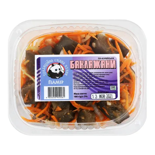 Баклажани по-корейськи Памір п/у 180г