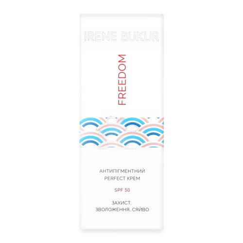 Крем Обличчя Антипігментний SPF 50 Freedom Irene Bukur к/у, 50мл