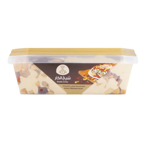 Халва кунжутна з горіхами Royal premium Shaikh Al Kar Bustanji п/у 400г