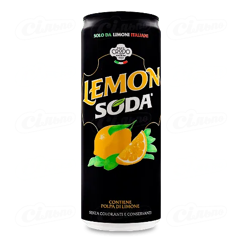 Напій Crodo Orange Soda безалкогольний газований у скляній банці, 0,33л