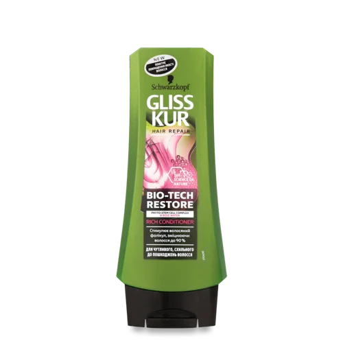 Кондиціонер Для Волосся Bio-Tech Restore Gliss Kur, В/ґ, 200мл