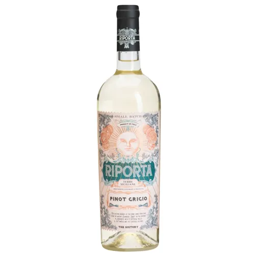 Вино Riporta Pinot Grigio біле сухе 13,5% 0,75л