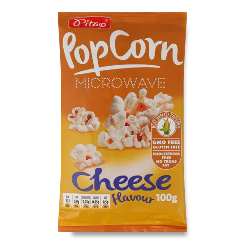 Попкорн З Сиром, Вищого Ґатунку, 100 Г