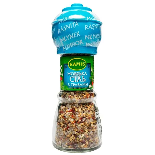 Сіль Каміс морська млинок з травами 78г
