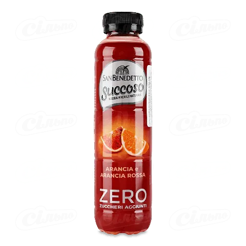 Напій соковмісний «San Benedetto» Апельсин + Червоний апельсин, 0,4л