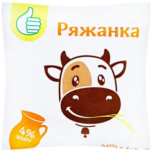 Ряжанка Pouce 4% 400г