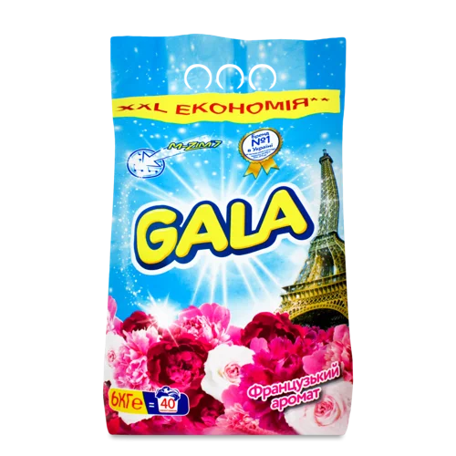 Порошок Пральний Автоматний Gala В/ґ 6кг