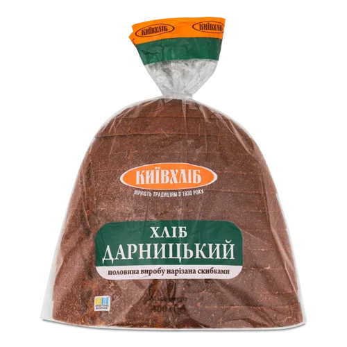 Хліб Половинка В Нарізці Дарницький Київхліб М/у 400г