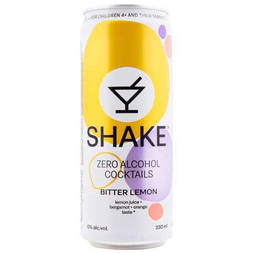 Напій газований Shake Bitter Lemon 0,33л