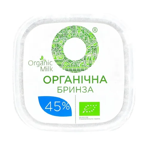 Сир Organic milk Бринза органічна 45% вагова