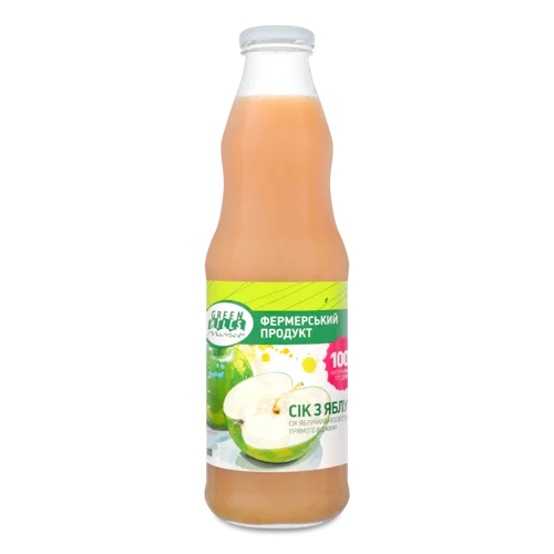 Сік Яблучний Green Hills, Натуральний, С/Б 1л