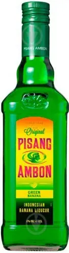 Лікер Pisang Ambon Зелений банан 17%, 0,7л