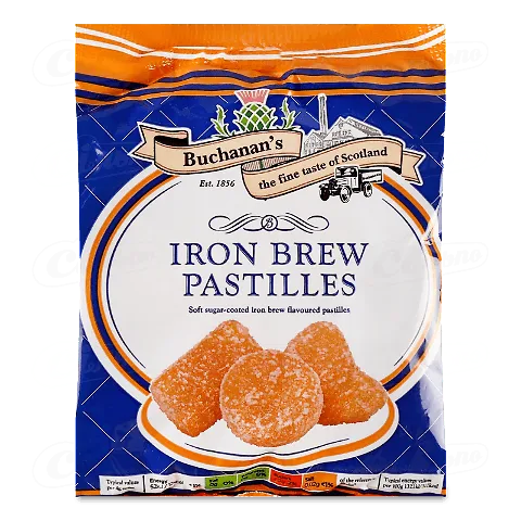 Цукерки Buchanan’s Iron Brew Pastilles желейні, 180г