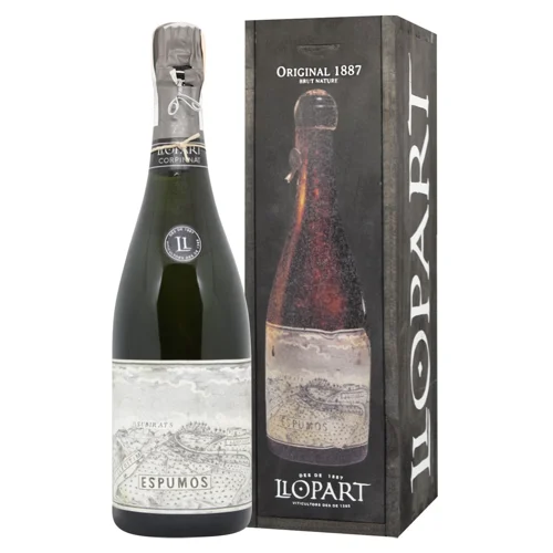 Вино ігристе Llopart Original 1887 Brut Nature біле брют 11,5% 0,75л