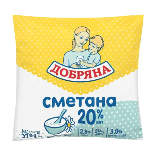 Сметана 20% Добряна м/у 370г