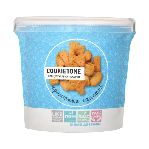 Печиво Cookietone Крихтики галетні 160г