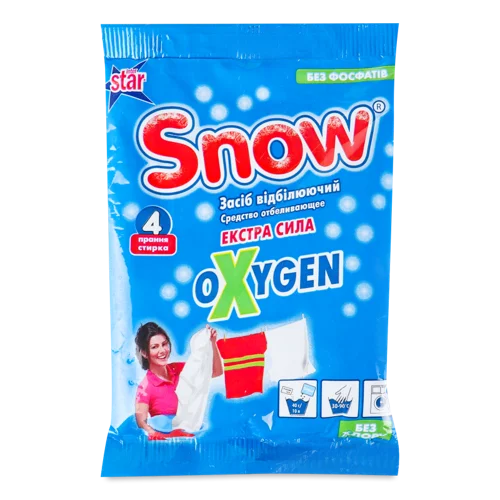 Засіб Для Відбілювання Oxygen Snow 160г, в/ґ