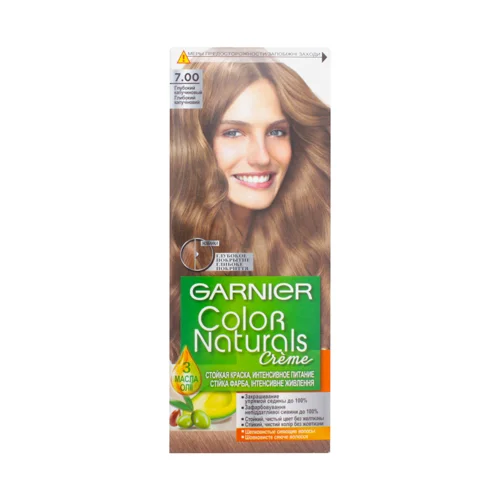 Крем-фарба Для Волосся Стійка №7.00 Creme Color Naturals Garnier, в/ґ