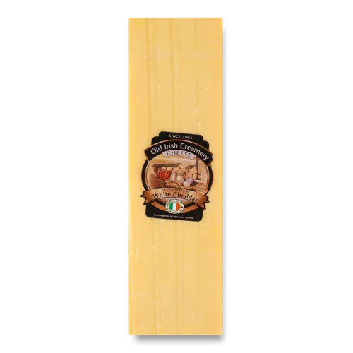 Сир Екстра Витриманий White Cheddar Old Irish Creamery, 53.5% кг