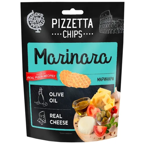 Снек Snacks of the World Pizzetta Chips Маринара 70г
