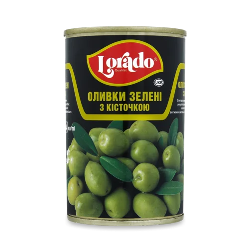 Оливки Вищого Ґатунку Лорадо Залізна Банка, 314мл