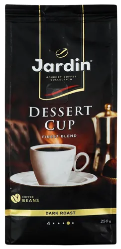Кава натуральна в зернах Dessert Cup Jardin м/у 250г