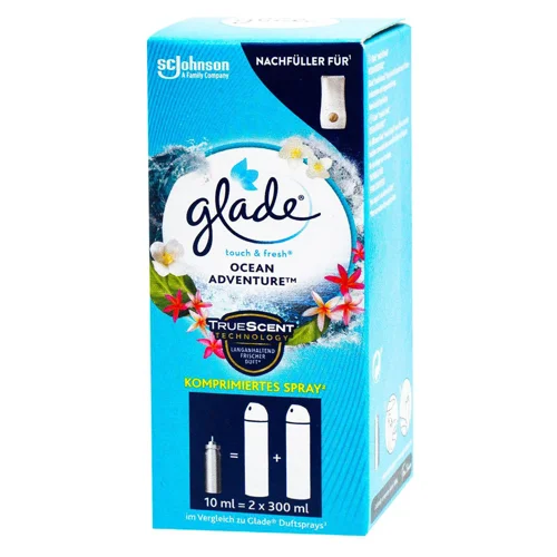 Балон змінний аерозольний Glade Лазурова хвиля та магнолія 10мл
