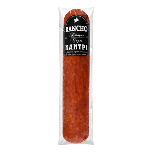 Ковбаса Кантрі Rancho варено-копчена 0.4кг