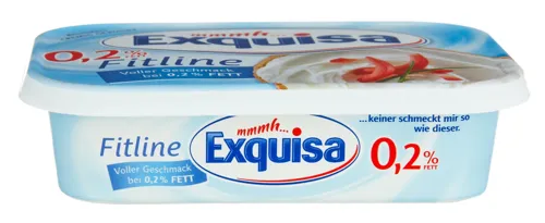 Сир 0.2% вершковий Fitline Exquisa п/у 200г