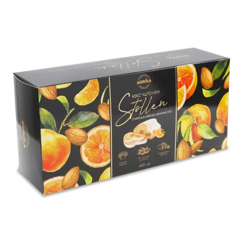 Кекс З Мигдалевою Начинкою Stollen Agrola, к/у 600г