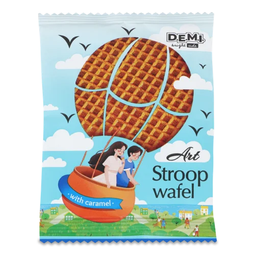 Вафля З Карамельною Начинкою Art Stroopwafel D.E.M.I., м/у 33г