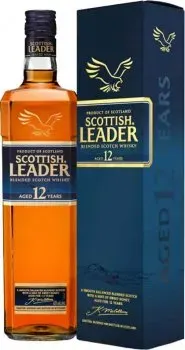 Віскі Scottish Leader 12 років витримки 0.7л 40%