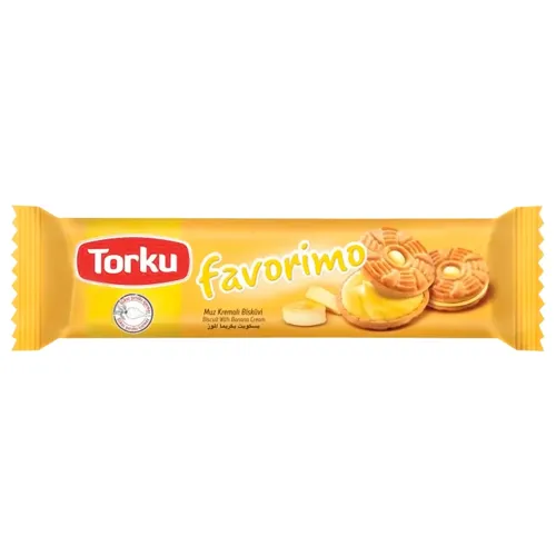 Печиво Torku Favorimo з банановим кремом 61г
