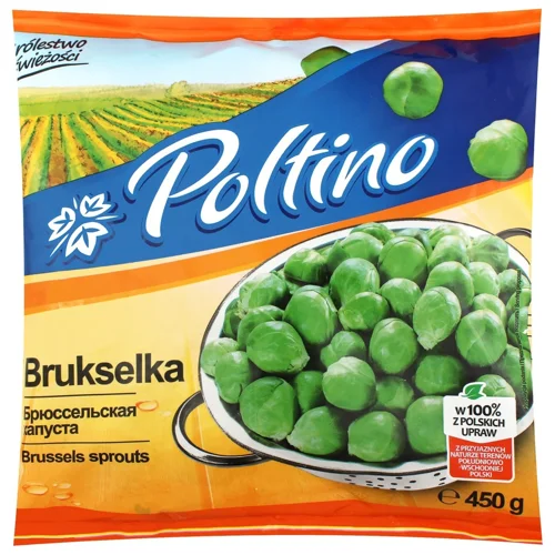 Капуста брюссельська Poltino швидкозаморожена 450г
