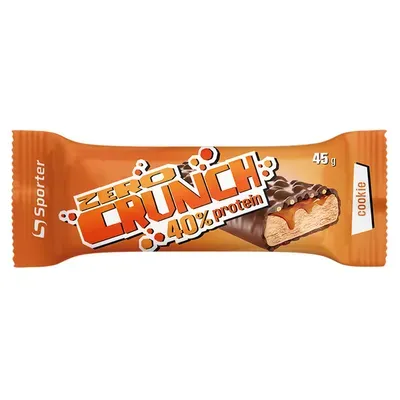 Батончик Sporter Zero Crunch 40% Protein печиво, 45г