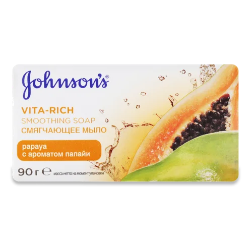 Мило Пом'якшуюче З Ароматом Папайї Vita-Rich Johnson's, 90г